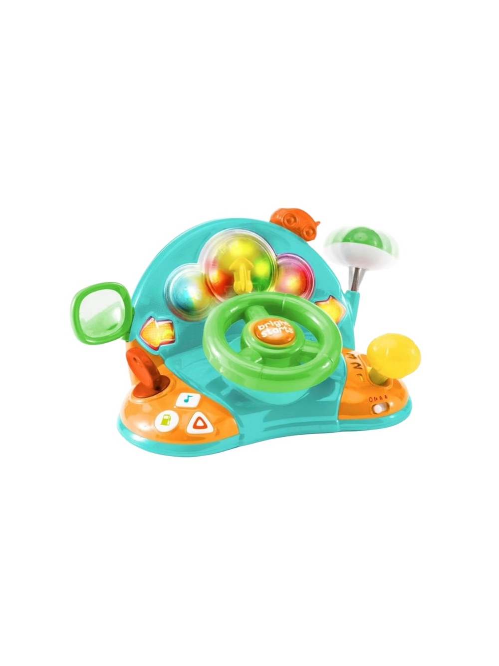 Bright Starts Lights & Colors Driver Steering Wheel Toy